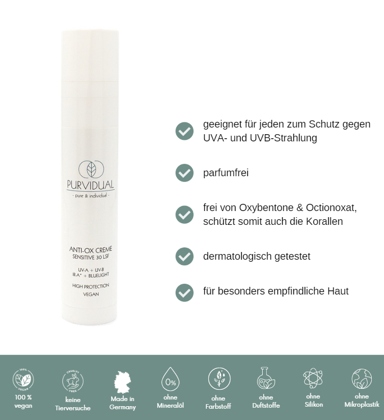 Anti-Ox Creme Sensitiv LSF 30