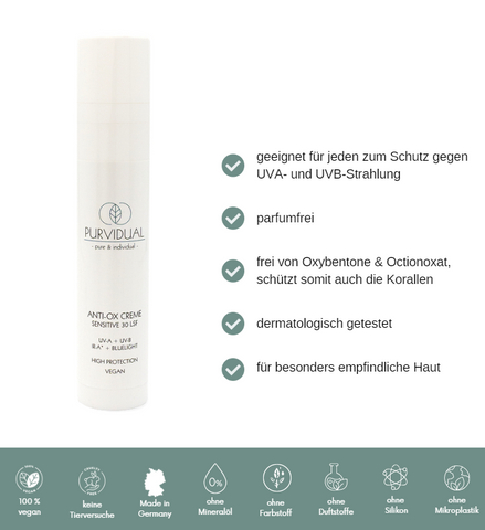 Anti-Ox Creme Sensitiv LSF 30