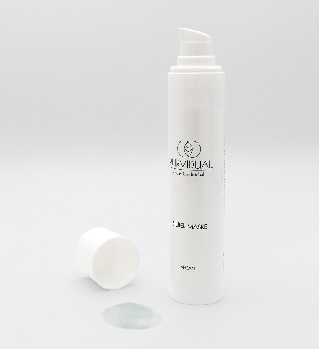 Silber Maske
