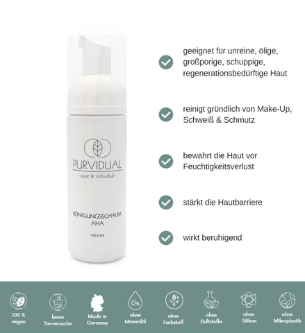 Reinigungsschaum AHA